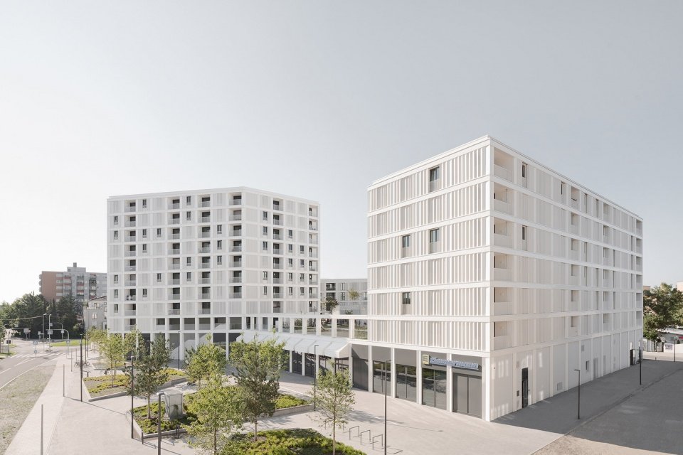 Paul-Gerhardt-Allee 住宅商业综合体，德国 / allmannwappner