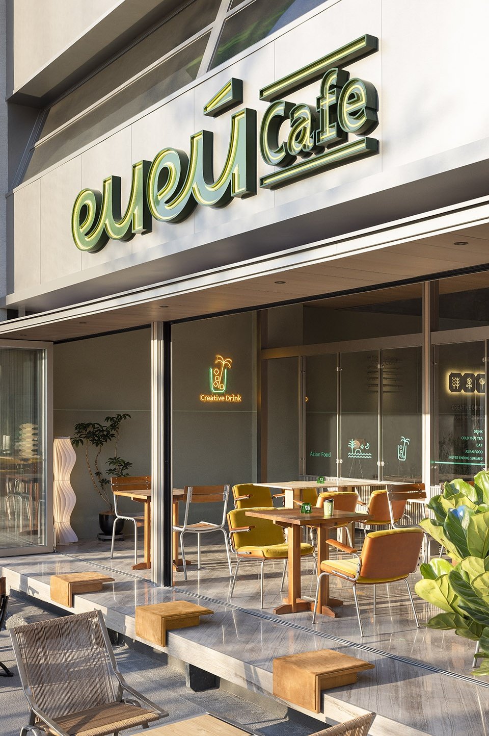 EUEU 餐饮店，广东惠州 / SORA