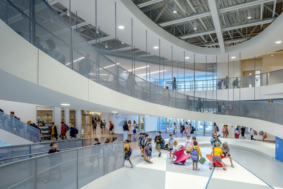 Ehrman Creset 小学和初中，美国 / CannonDesign
