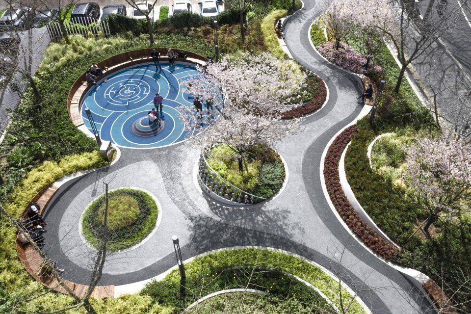 上海泾馨绿地口袋公园 / U+ Design Lab