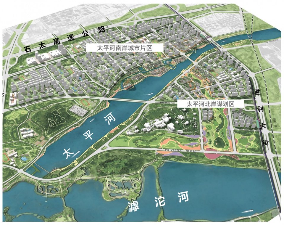石家庄太平河城市片区展示中心 / 张·雷设计研究