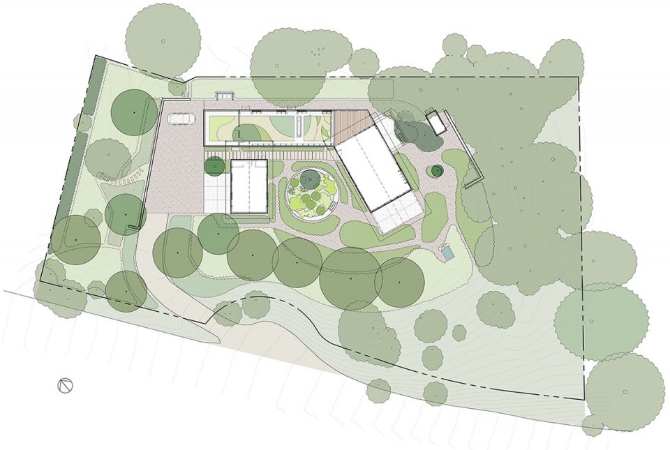 2022 ASLA 住宅设计类荣誉奖：海岸岭住宅，美国加州 / Scott Lewis Landscape Architecture