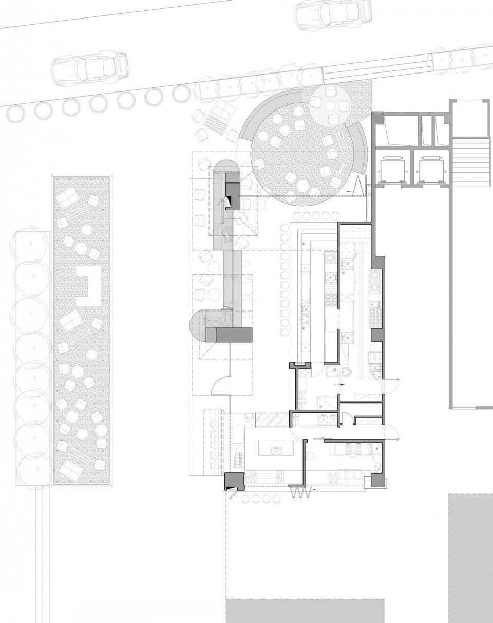 吱丘制面所 + 咖啡，武汉 / 华中科技大学建规学院 + 青·微舍工作室