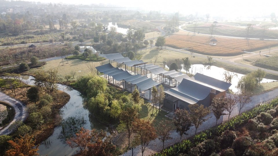 径山花海帐亭，杭州 / 浙江农林大学园林设计院 + 东维建筑