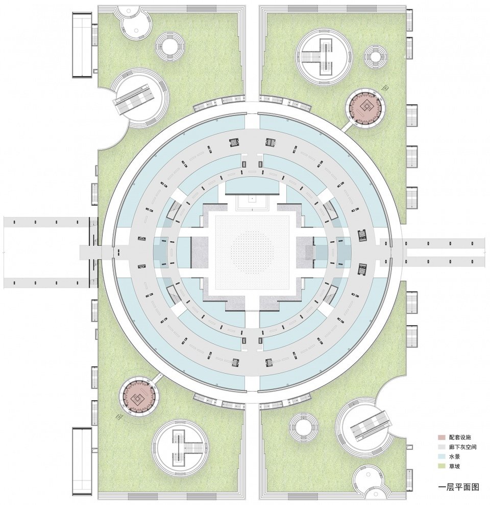 南京宪法公园及绿博园城市客厅配套设施建筑设计 / 张·雷设计研究