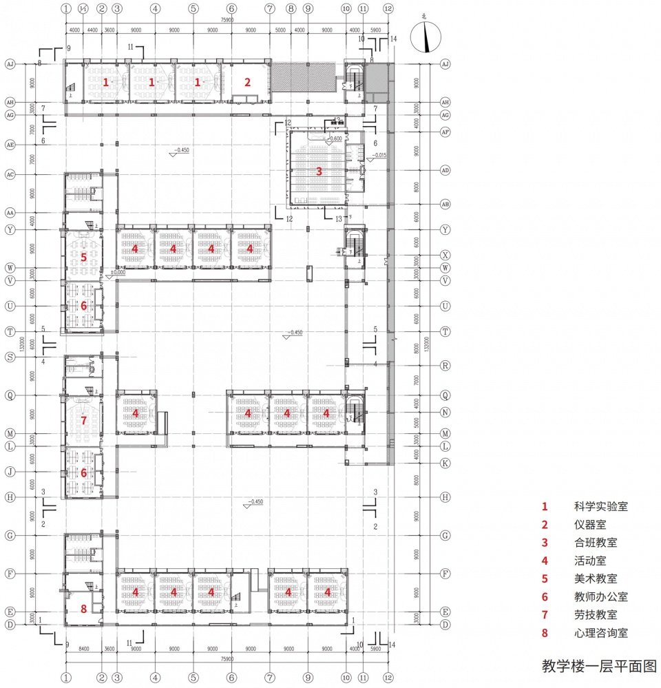 如东县友谊路小学新建工程，江苏 / 南京长江都市建筑设计股份有限公司