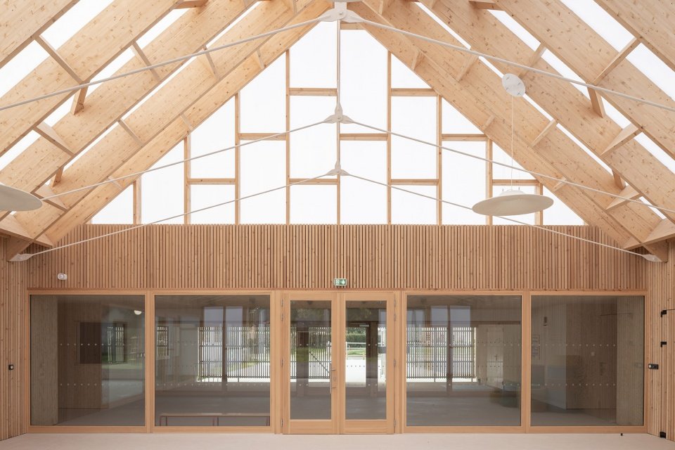 Saint-Ouen-du-Tilleul 幼儿园，法国 / ACAU Architectes