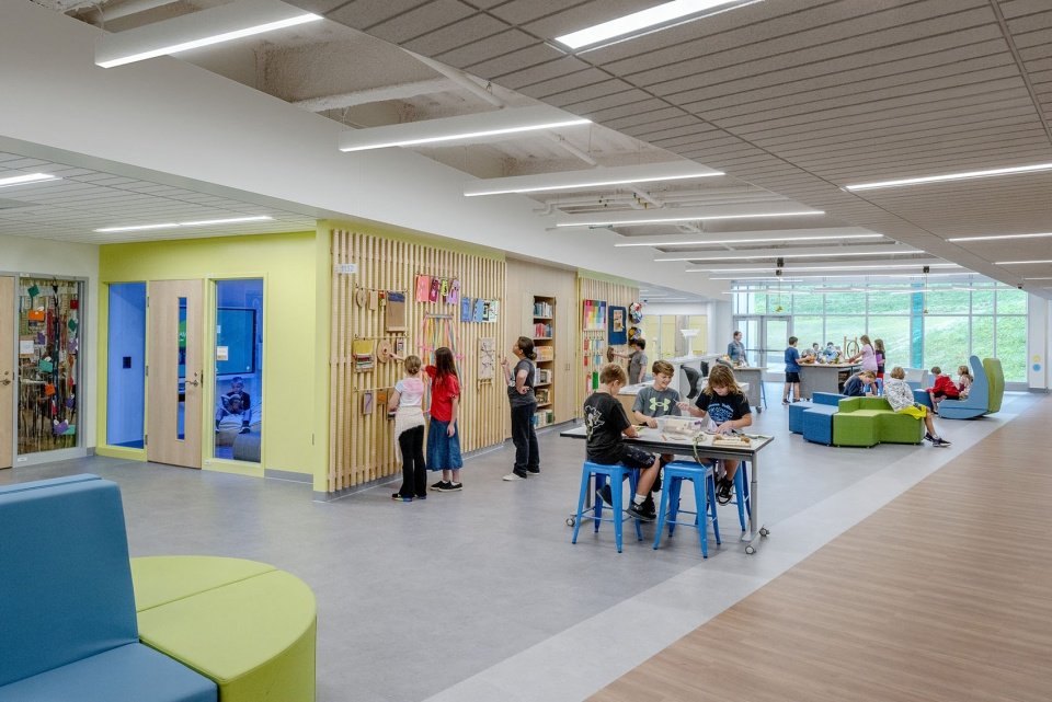 Ehrman Creset 小学和初中，美国 / CannonDesign