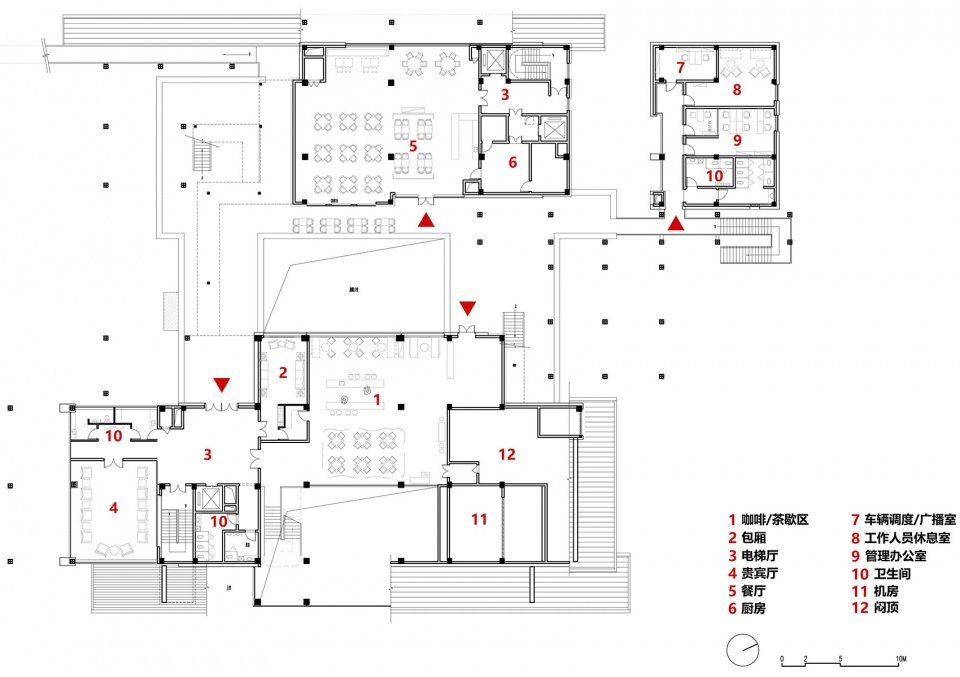 余村游客综合服务中心，浙江 / 杭州在地建筑设计事务所 + 中国美术学院风景建筑设计研究总院有限公司