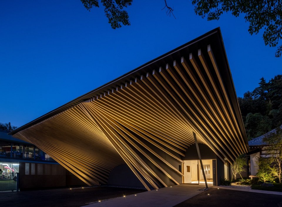 大仓山欢成院,日本 / 隈研吾都市设计事务所 大仓山欢成院,日本 / 隈研吾都市设计事务所