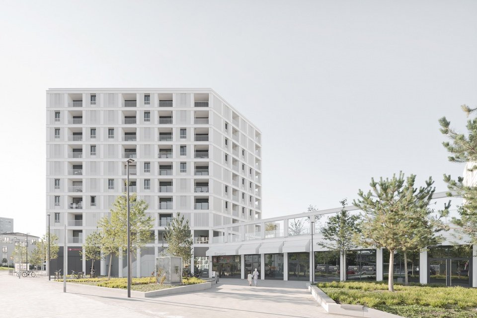 Paul-Gerhardt-Allee 住宅商业综合体，德国 / allmannwappner