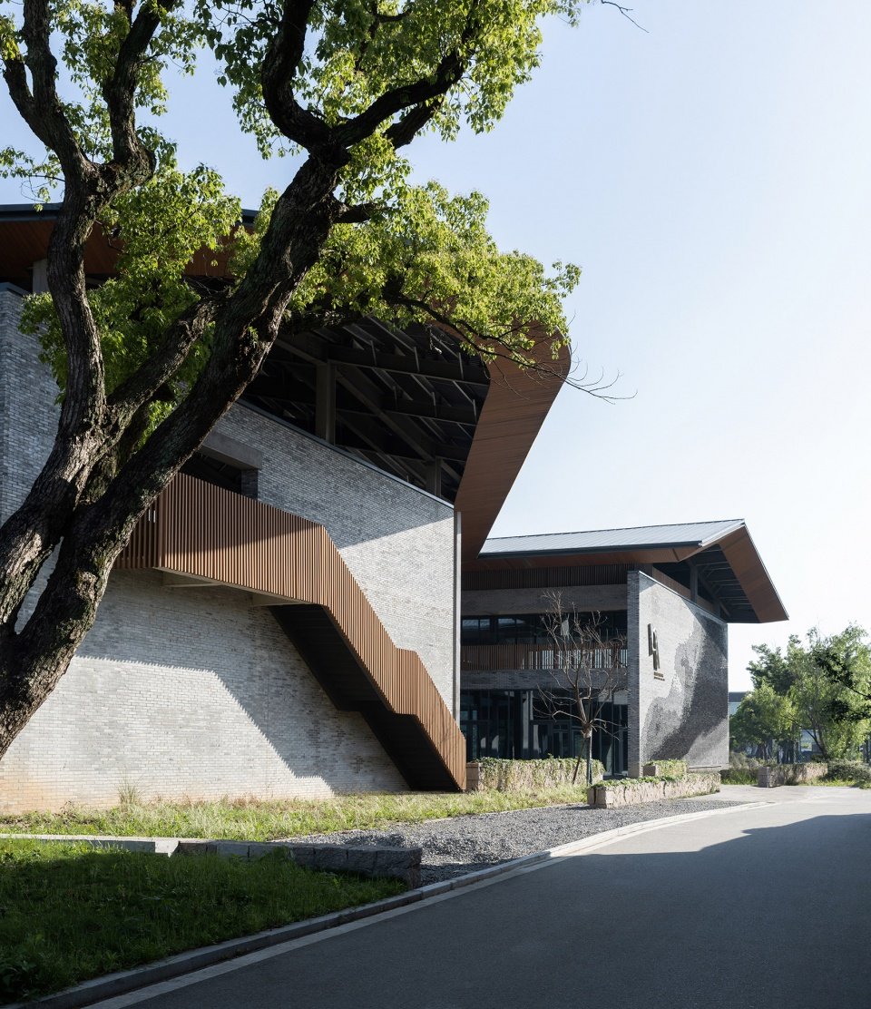路廊驿站·综合服务中心，台州 / 杭州园·舍建筑景观设计