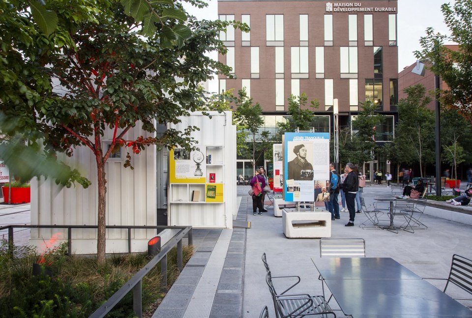Esplanade Tranquille 商业空间，蒙特利尔 / Les architectes FABG