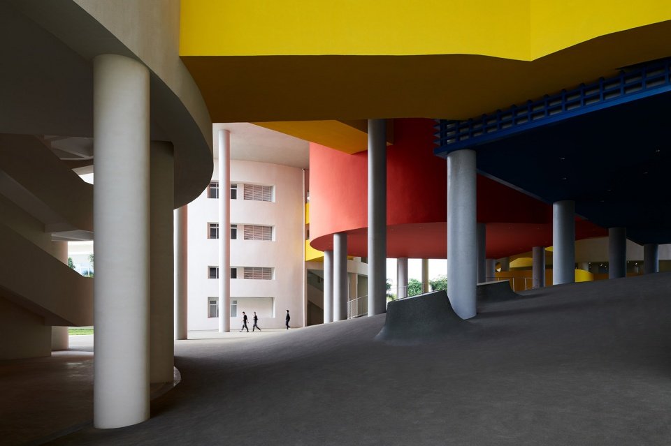 海口江东寰岛实验学校 / 迹·建筑事务所（TAO）