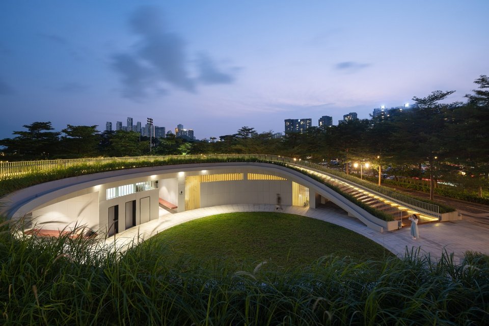 深圳湾海风运动广场公厕设计 / CCDI21 设计工作室