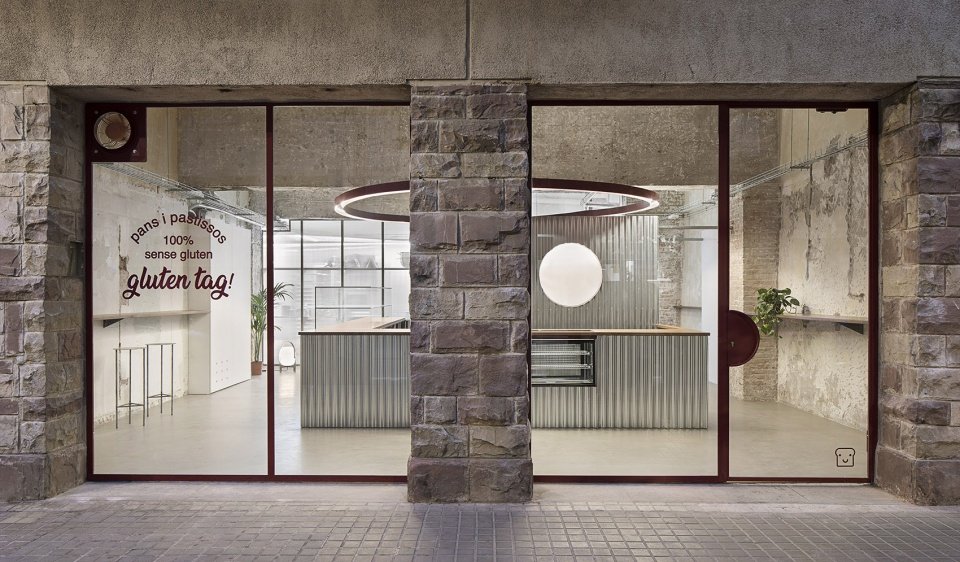 Gluten Tag 烘焙店，巴塞罗那 / Aramé Studio