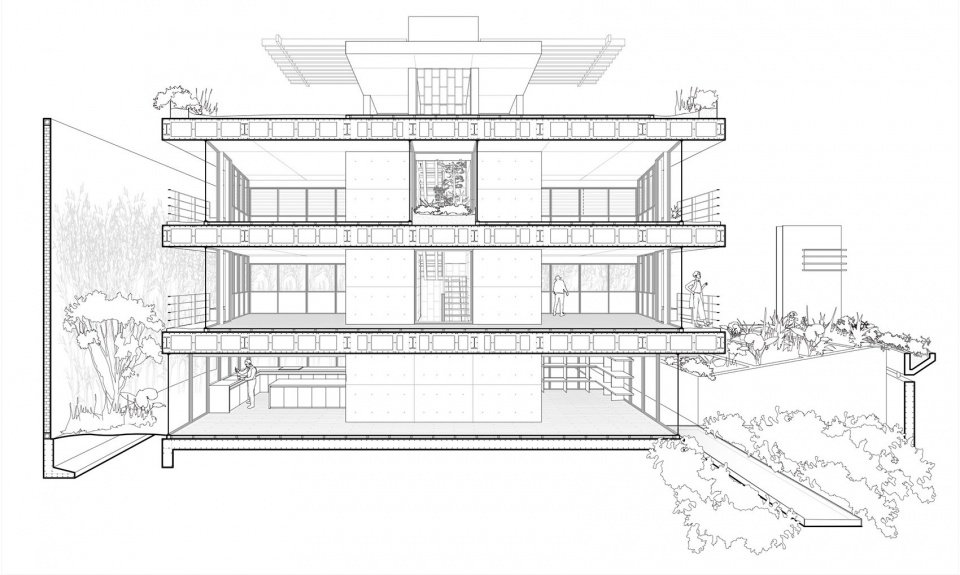 Erasto 住宅,墨西哥 / VERTEBRAL Erasto 住宅,墨西哥 / VERTEBRAL