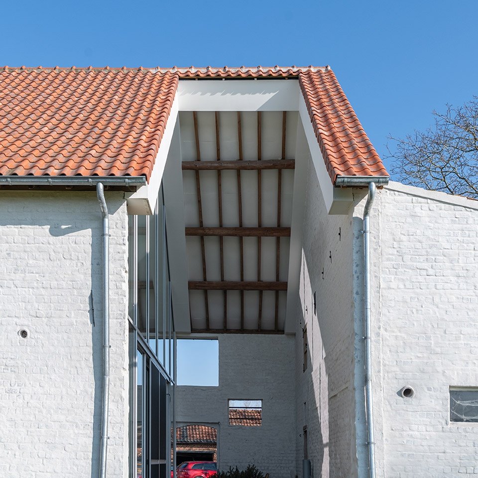 Hinge 农场住宅，比利时 / Objekt Architecten