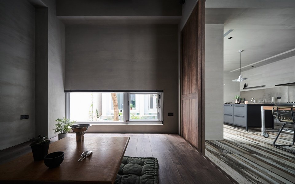 透天厝裡的三合院，高雄 / HAO Design