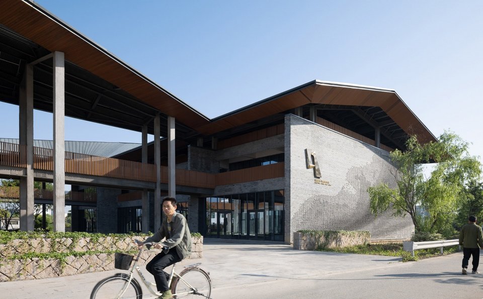 路廊驿站·综合服务中心，台州 / 杭州园·舍建筑景观设计