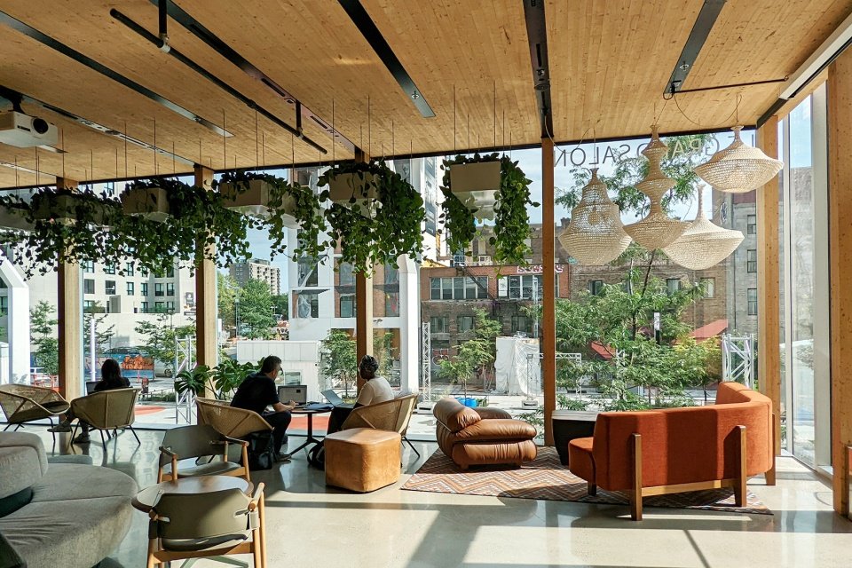 Esplanade Tranquille 商业空间，蒙特利尔 / Les architectes FABG