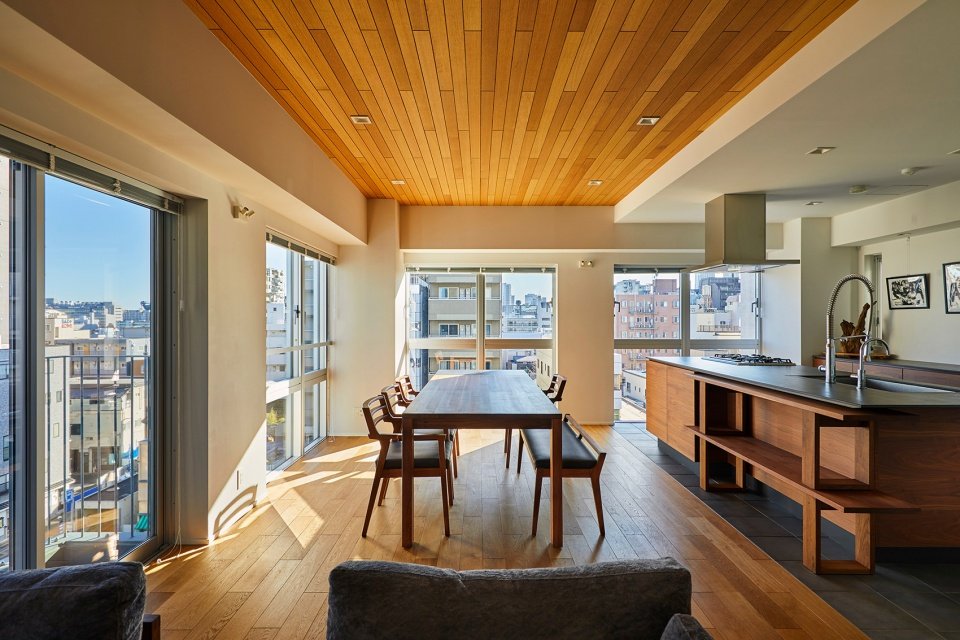 KIBA 集合住宅，东京 / SAKAE Architects & Engineers