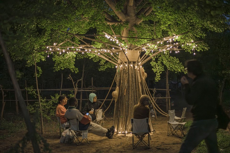 竹装置 –“Tree of Life”/ UK Studio