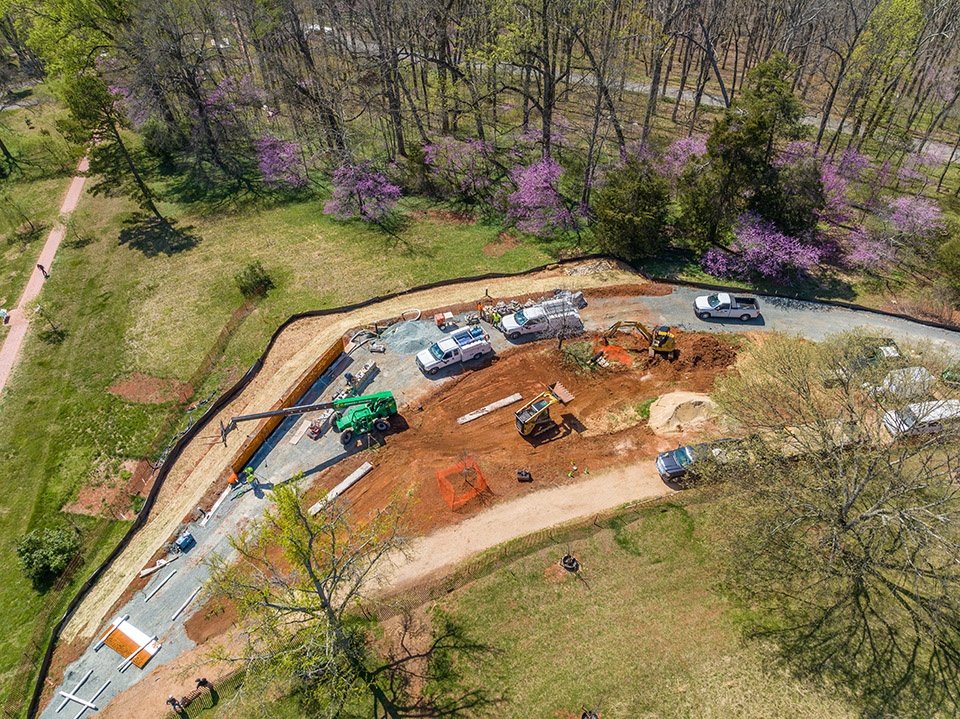 Monticello 的沉思之地，美国 / HGA + Nelson Byrd Woltz Landscape Architecture