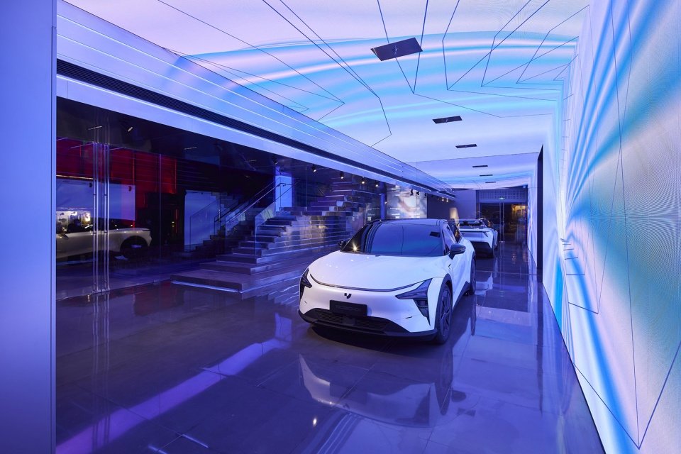 集度全新体验中心 ROBOVERSE，北京 / Gensler