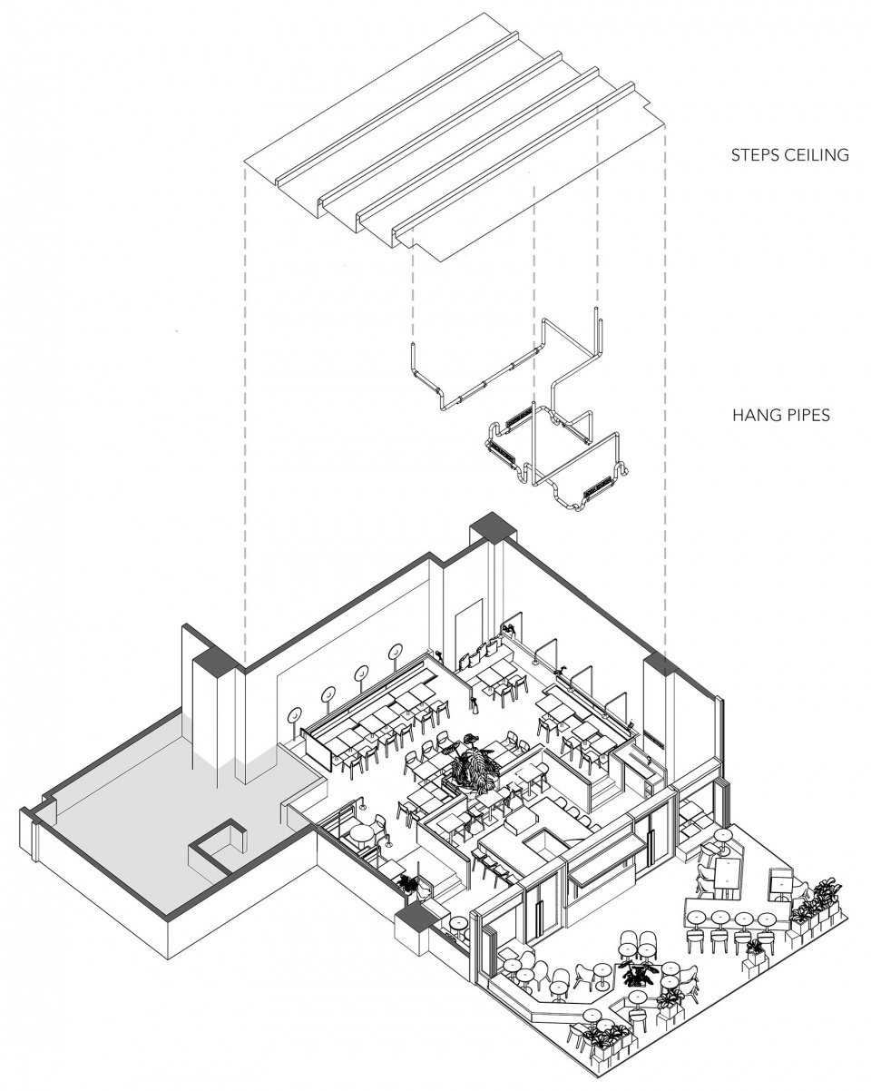 走神 2.0 早午餐餐厅，上海 / STUDIO DOHO