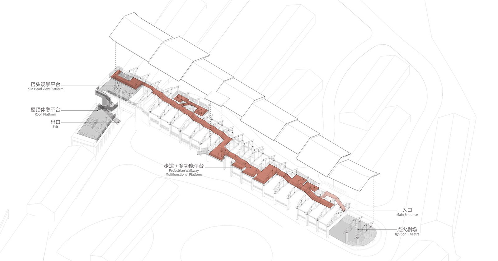 安徽潜山痘姆龙窑及非遗客厅设计 / 灰空间建筑事务所