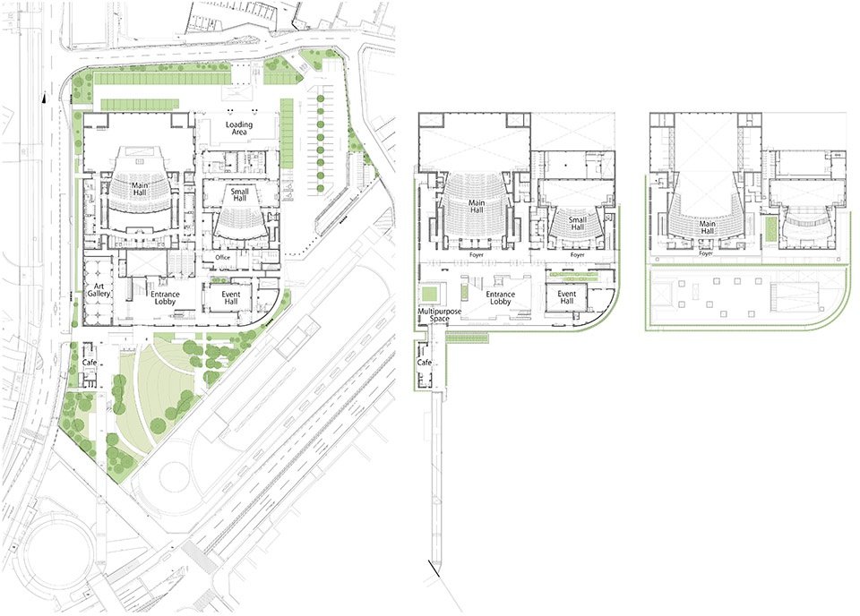 枚方市综合文化艺术中心,大阪 / 日建设计 枚方市综合文化艺术中心,大阪 / 日建设计