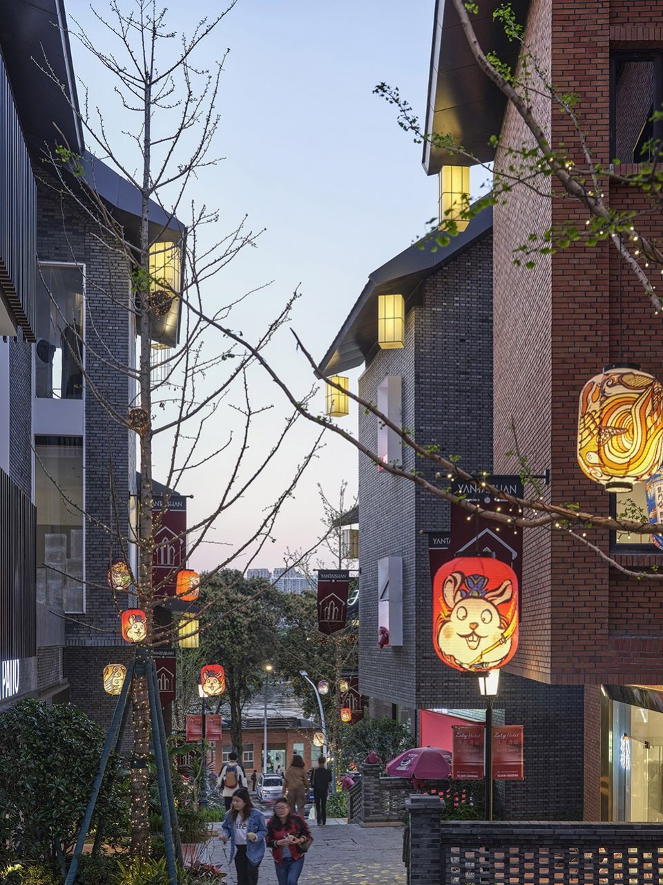 福州烟台山商业街景营造 / 宇合光年