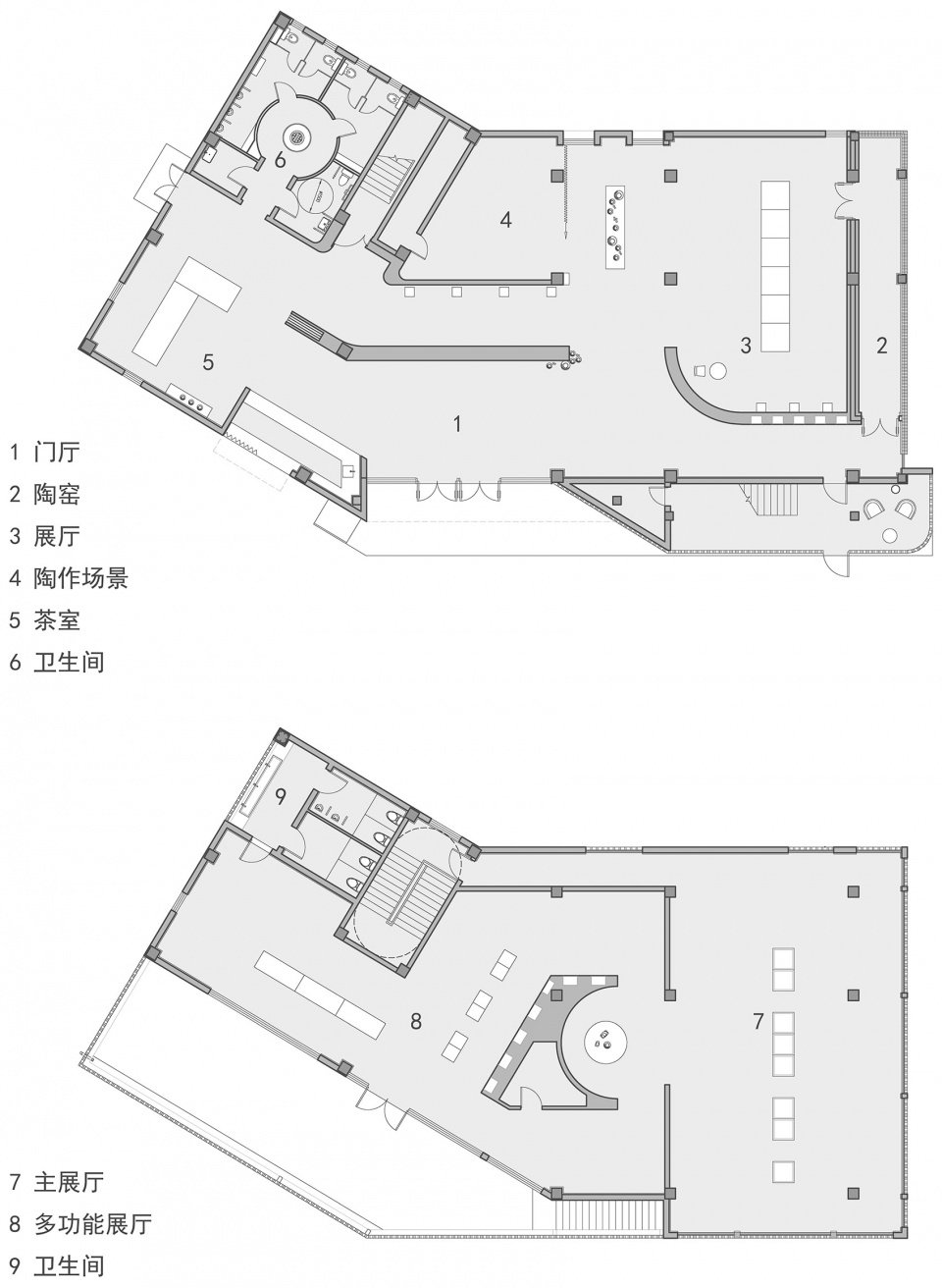 安徽潜山痘姆龙窑及非遗客厅设计 / 灰空间建筑事务所