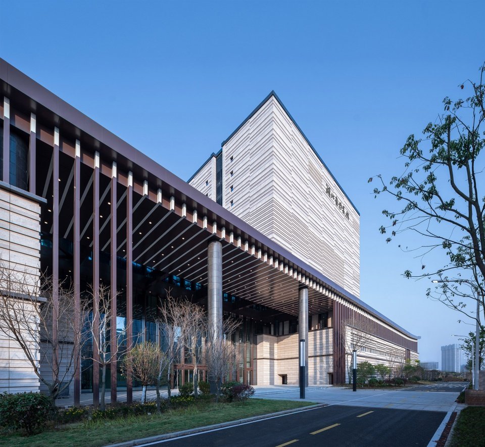 湖北省档案馆新馆 / 中南建筑设计院股份有限公司