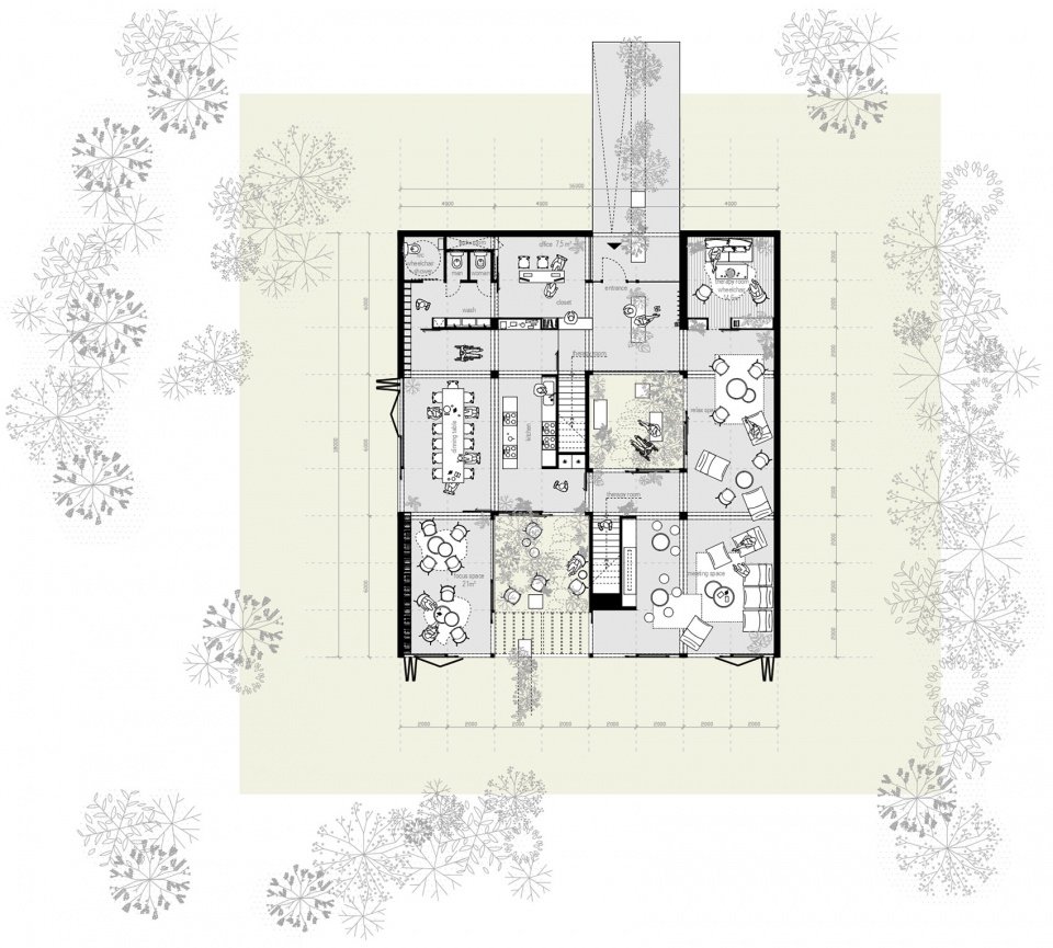 Maggie’s 疗养中心，比利时 / Ark Shelter + ARCHEKTA