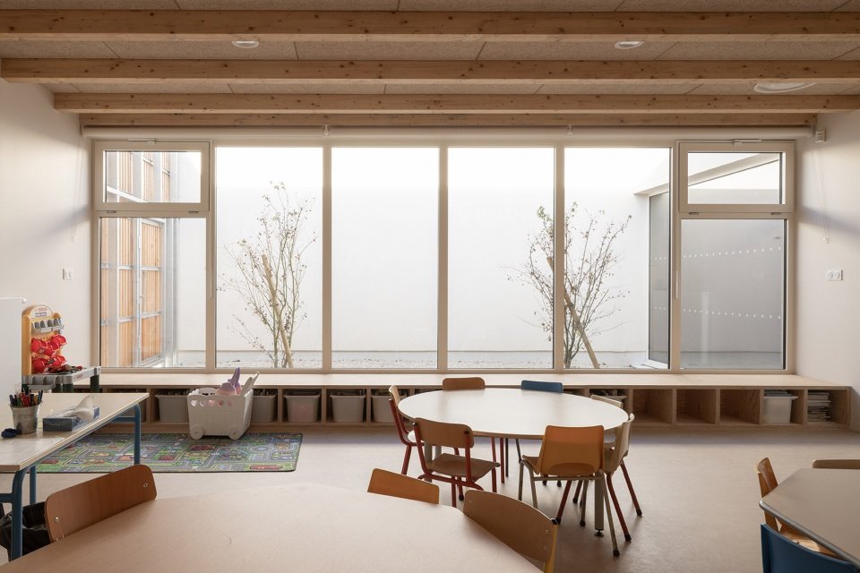 Saint-Ouen-du-Tilleul 幼儿园，法国 / ACAU Architectes