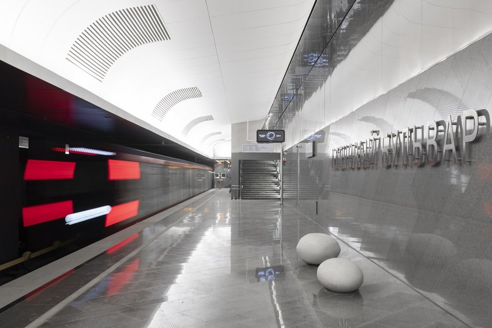 Klenovy Boulevard 枫树大道站,莫斯科 / ARCHSLON Klenovy Boulevard 枫树大道站,莫斯科 / ARCHSLON