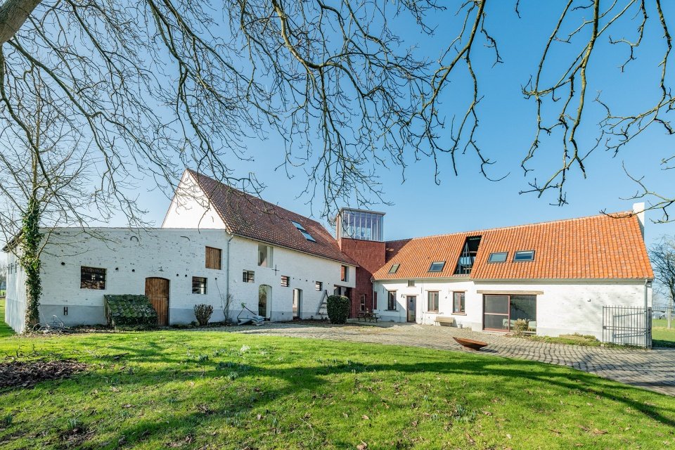 Hinge 农场住宅，比利时 / Objekt Architecten