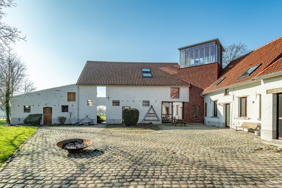 Hinge 农场住宅，比利时 / Objekt Architecten