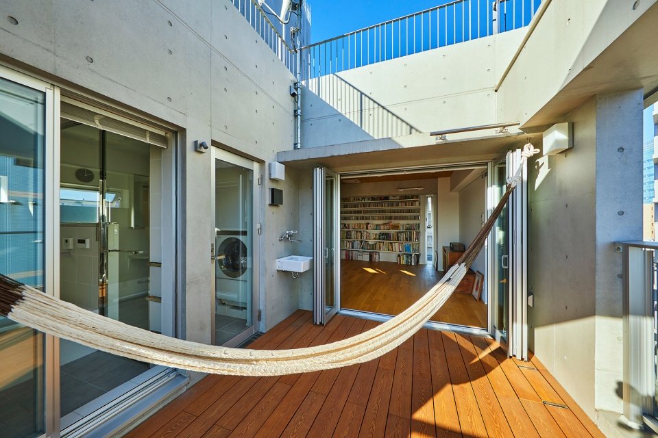 KIBA 集合住宅，东京 / SAKAE Architects & Engineers