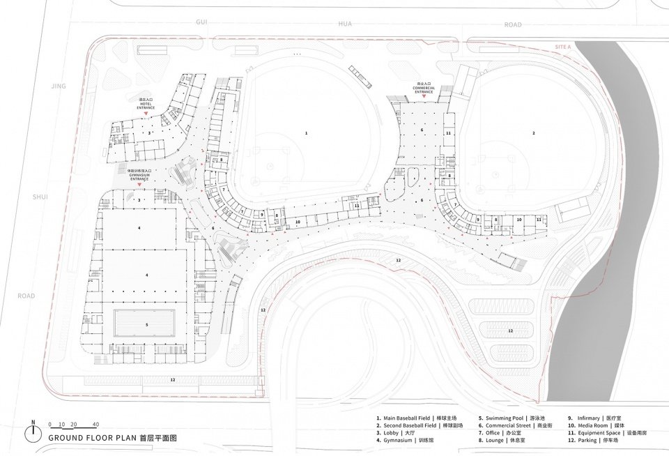 云之翼:杭州亚运会棒垒球体育文化中心 / 浙江大学建筑设计研究院 云之翼:杭州亚运会棒垒球体育文化中心 / 浙江大学建筑设计研究院