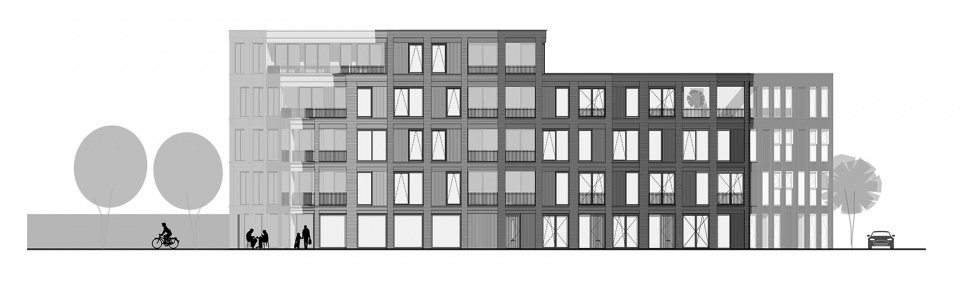 The Hudsons 住宅楼,荷兰 / Orange Architects The Hudsons 住宅楼,荷兰 / Orange Architects