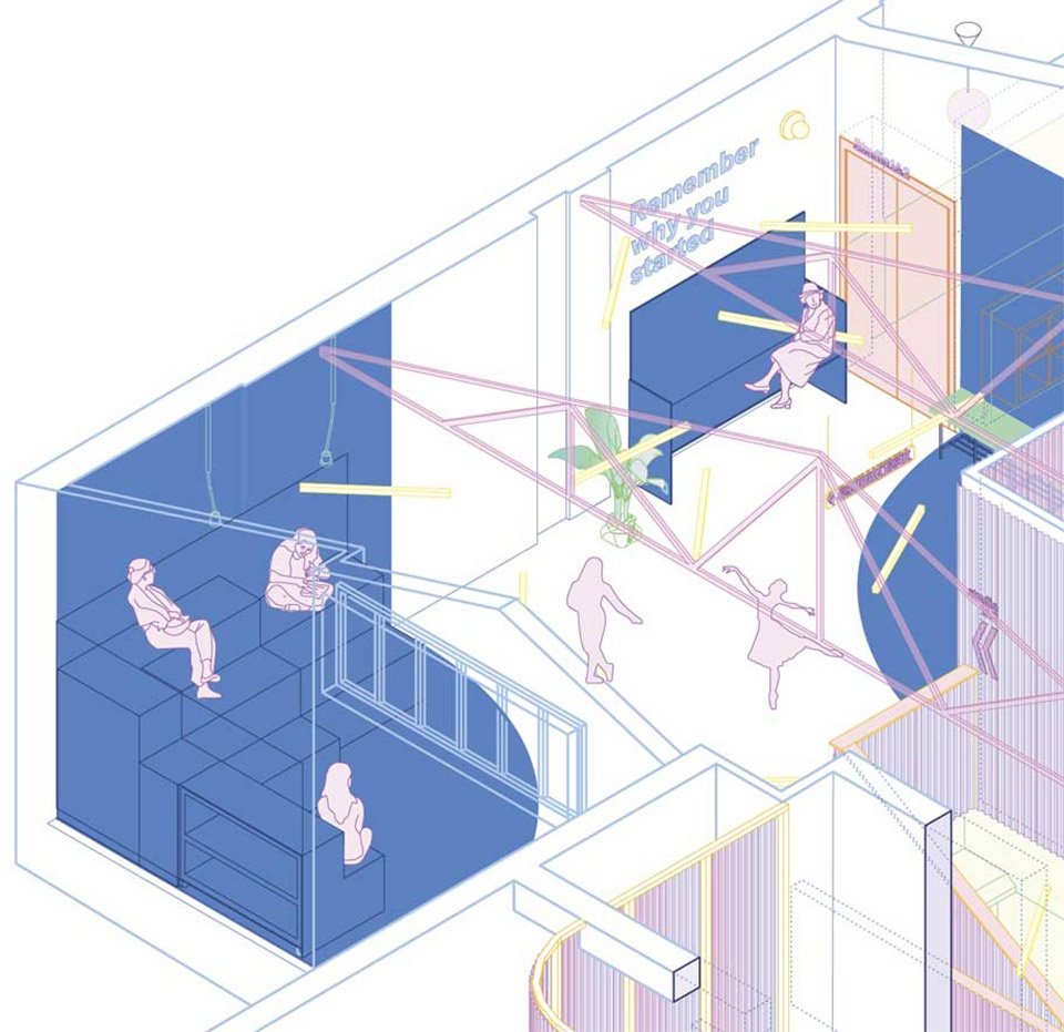 180 舞蹈学院，西班牙 / CumuloLimbo Studio