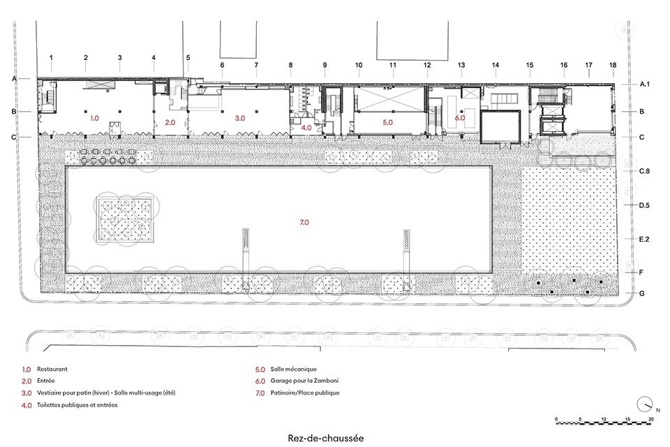 Esplanade Tranquille 商业空间，蒙特利尔 / Les architectes FABG
