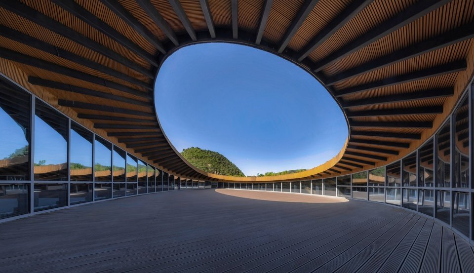 环秀湖湿地科普宣教馆建筑设计，天津 / 北林风景建筑研究中心