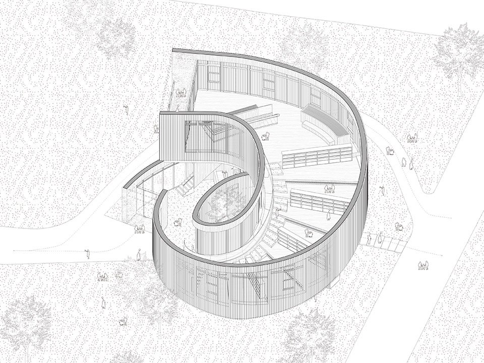 大沙河生态长廊环形树屋，深圳 / 一树建筑工作室