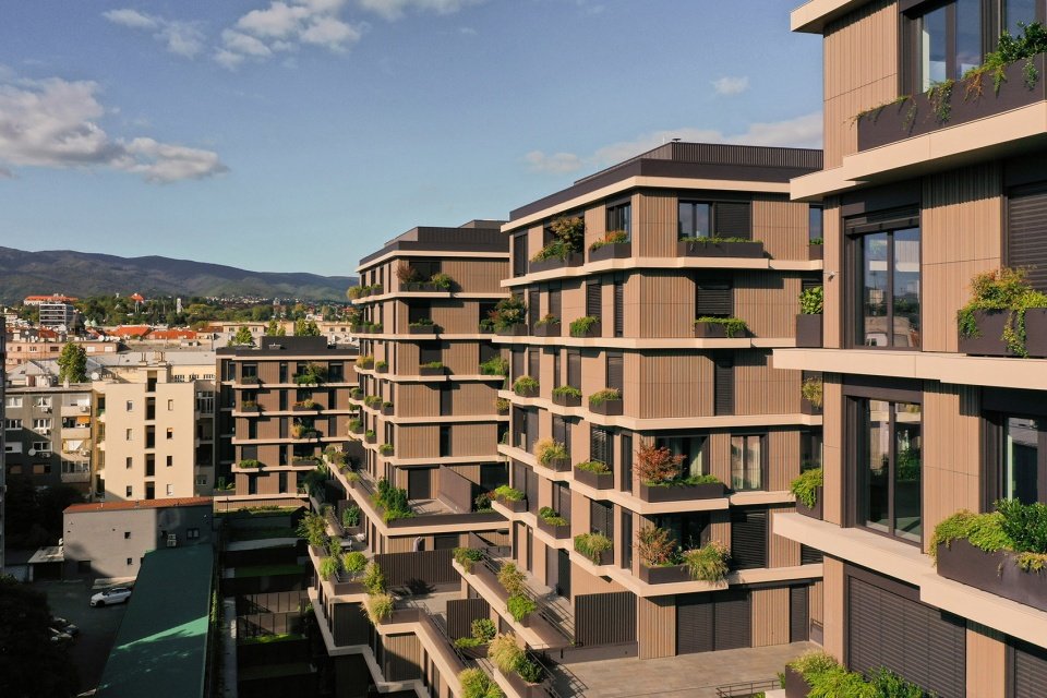 Park Kneževa 住宅街区，克罗地亚 / 3LHD