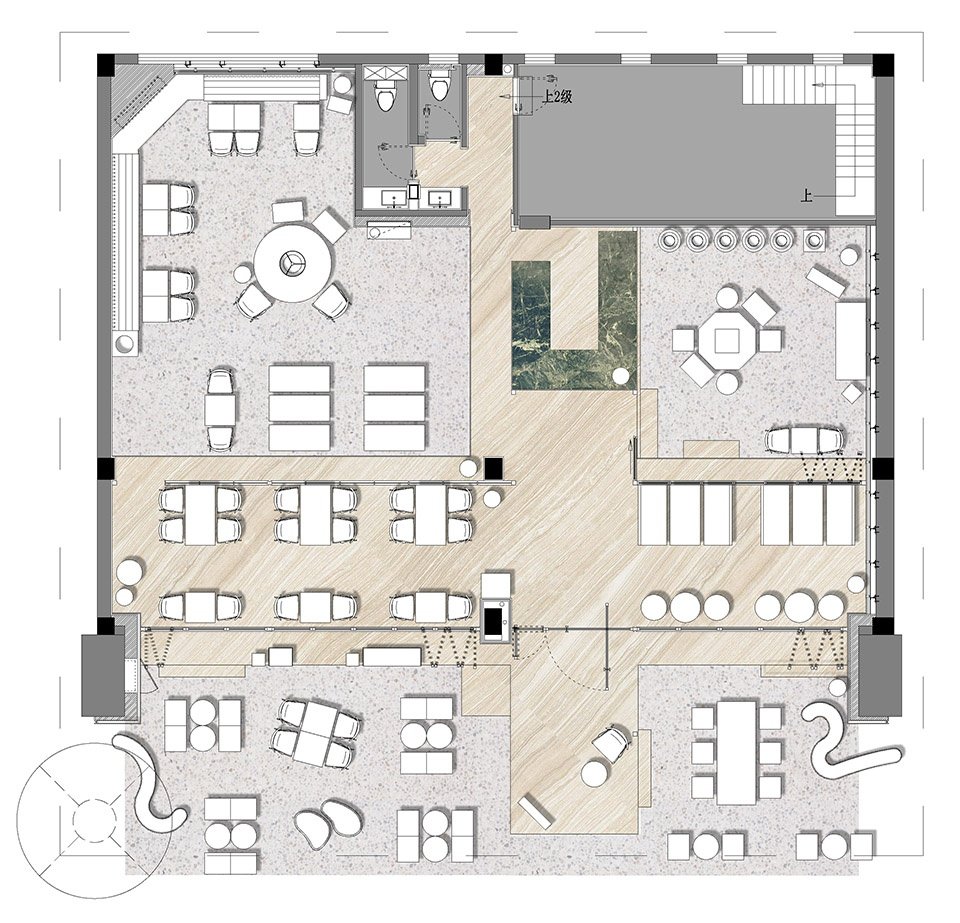 EUEU 餐饮店，广东惠州 / SORA