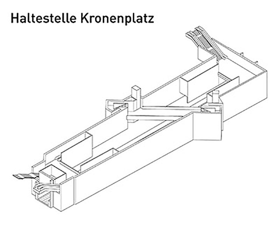 Karlsruhe 轻铁隧道，德国 / allmannwappner